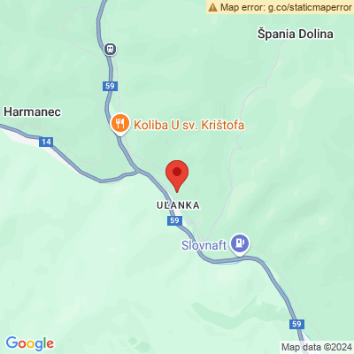 Google map: Jozefa Mistríka 14011/6 Banská Bystrica